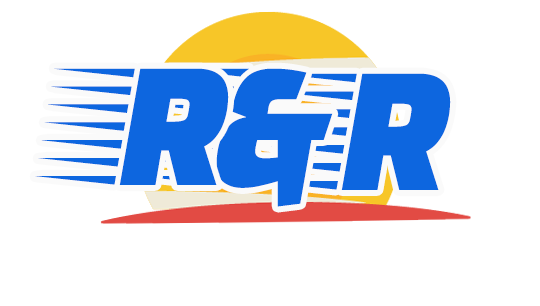 logo rachel rehanna rent car white